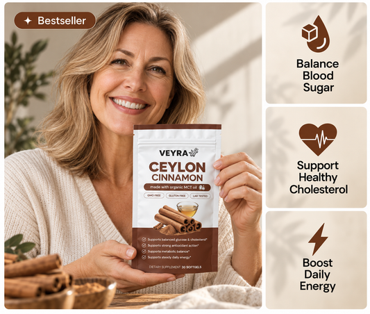 Ceylon Cinnamon 7200mg equivalent with MCT Oil